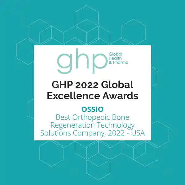 Award 3 Ossio – Naturally Transformative Bone Healing